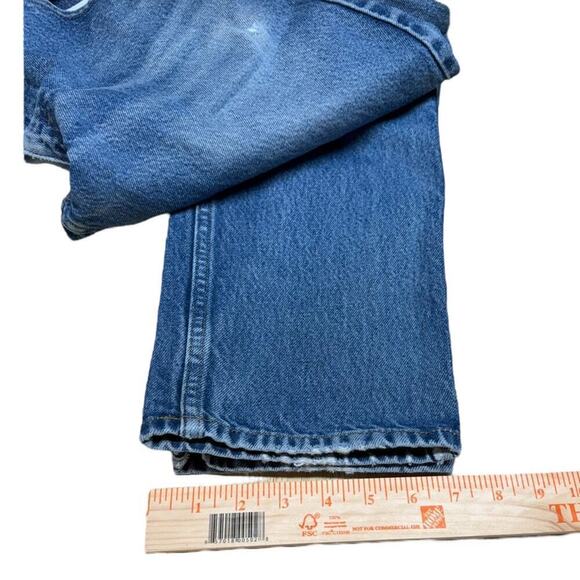 LL Bean 220626 Mens Straight Jeans Classic Fit Blue Denim 100% Cotton 34 x 29 - Picture 15 of 16